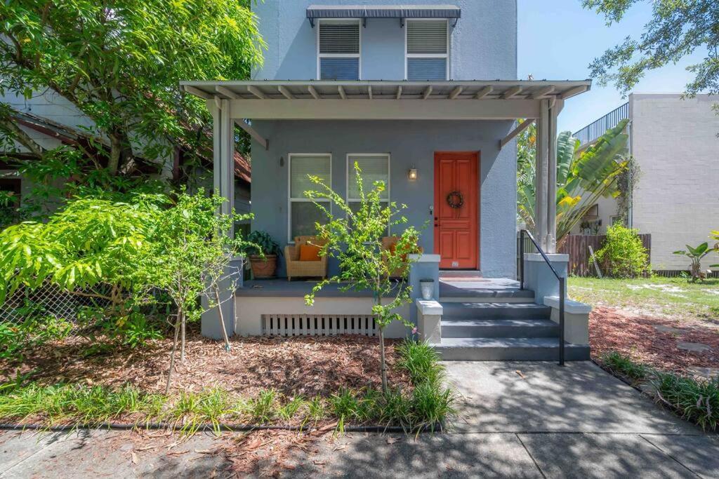 Nawlins Vibe With Rooftop Verandah Near Riverwalk And Downtown タンパ エクステリア 写真
